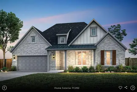 New construction Single-Family house 257 Blanco Flats Run, Kyle, TX 78640 plan Cuney - image