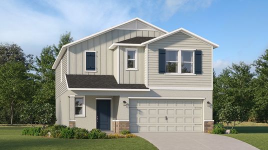 New construction Single-Family house 5031 Oaks River St, Davenport, FL 33837 plan Jefferson - image