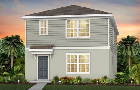 New construction Single-Family house 6456 Mossy Wood Ave, Orlando, FL 32829 plan Haddock - image
