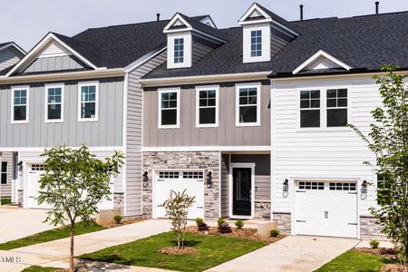 New construction Townhouse house 222 Sweetbay Tree Drive, Wendell, NC 27591 Magnolia- photo 0