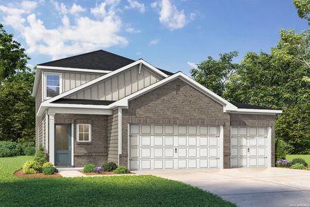 New construction Single-Family house 6418 Scrappy St, San Antonio, TX 78253 - image