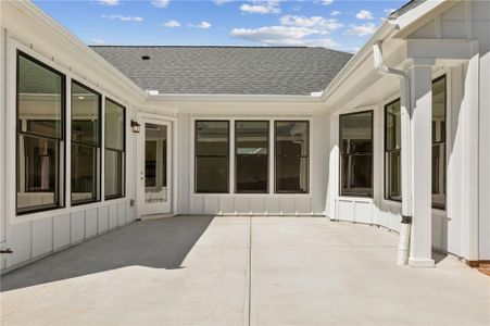 New construction Single-Family house 236 Persimmon Dr, Canton, GA 30115 plan Portico - image