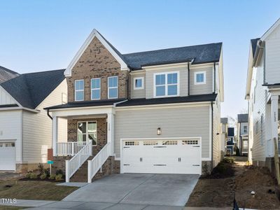 New construction Single-Family house 1729 Grassy Falls Ln, Wendell, NC 27591 Westwood G- photo 2 2