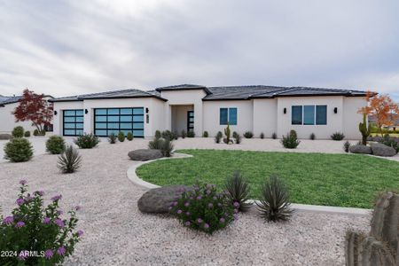 New construction Single-Family house 18058 W Amber Drive, Goodyear, AZ 85338 Modern Farmhouse- photo 0