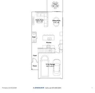 New construction Single-Family house 2273 Linden Pass, Douglasville, GA 30135 plan Sarah - image