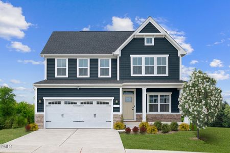 New construction Single-Family house 80 Bluebell St, Sanford, NC 27330 plan Columbia - image