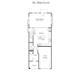 New construction Townhouse house 716 Bolder Wy, Myrtle Beach, SC 29579 plan Egret - image