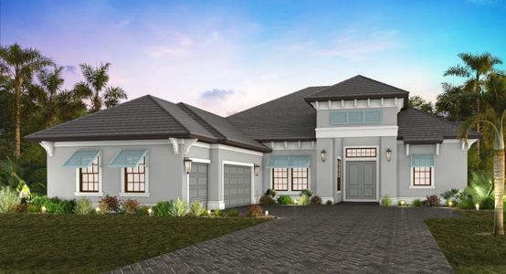 New construction Single-Family house 1008 Tideline Cv, Bradenton, FL 34209 plan Oceanside 2 - image 4