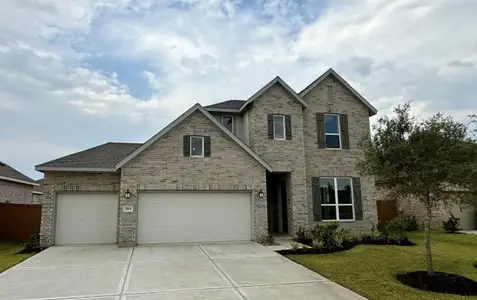 New construction Single-Family house 31115 Riley Heights Dr, Fulshear, TX 77441 plan Westchase - image