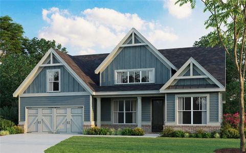 New construction Single-Family house 546 Azalea Xing, Dallas, GA 30132 Dalton- photo 0