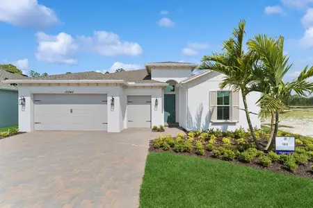 New construction Single-Family house 10240 Field Flower Trl, Port St. Lucie, FL 34987 plan Morse - image