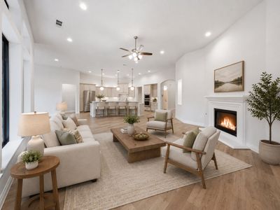 New construction Single-Family house 331 Calmato Woods Wy, Willis, TX 77318 plan 3326 - image 6