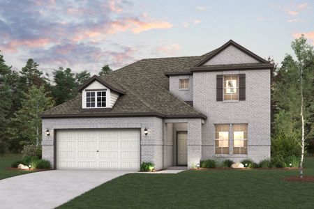 New construction Single-Family house 239 Garden Rose Trl, Willis, TX 77318 plan Lassen - image