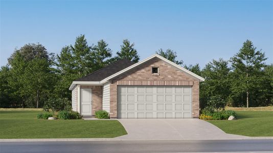 New construction Single-Family house 154 Pink Footed Pass, Uhland, TX 78640 plan Brower - image