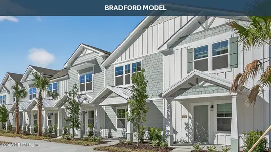 New construction Townhouse house 312 Counsel St, Yulee, FL 32097 plan Bradford - image