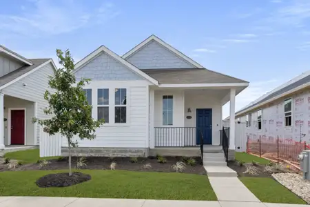 New construction Single-Family house 3035 Winding Creek Rd, Kyle, TX 78640 plan 1191 Casetta - image