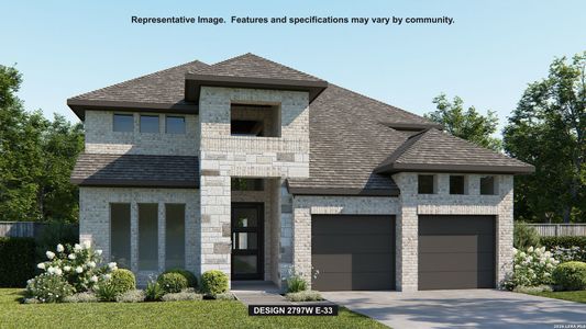 New construction Single-Family house 10118 Ryder Bnd, San Antonio, TX 78254 plan 2797W - image