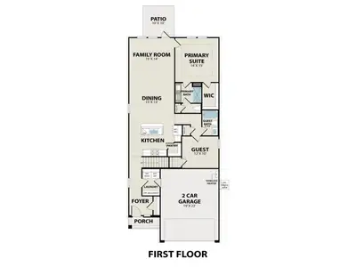New construction Single-Family house 10916 Independence Rd, Cleveland, TX 77328 plan The Sabine E - image 3