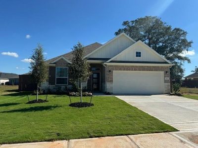 New construction Single-Family house 127 Water Grass Trail, Clute, TX 77531 The Wetherby- photo 0