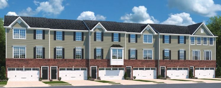 New construction Townhouse house 2192 Tupelo Grove Lane, Gastonia, NC 28054 - photo 0