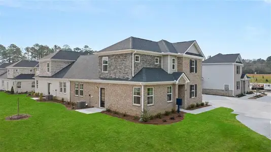 New construction Townhouse house 530 Silver Moon Dr, Loganville, GA 30052 - image