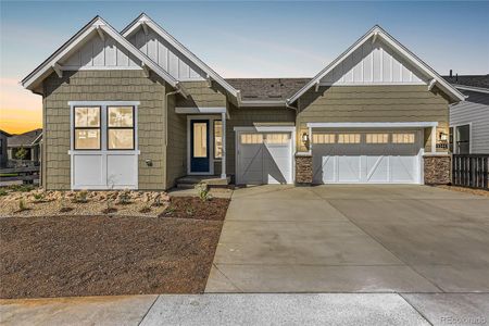 New construction Single-Family house 11443 Autumn Moon Street, Littleton, CO 80125 5087 Stillwater- photo 0