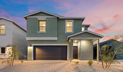 New construction Single-Family house 6716 S Sundance Kid Ave, Tucson, AZ 85746 plan Elm - C30E - image