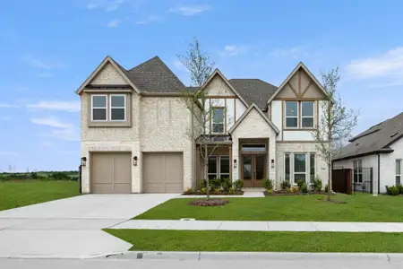 New construction Single-Family house 10004 Villa Verde Dr, Fort Worth, TX 76179 plan Regency 2F (w/Game) - image