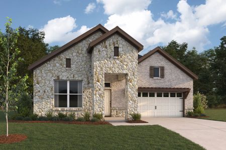 New construction Single-Family house 124 Leland Ave, Buda, TX 78610 plan Zilker II - Signature II Series - image