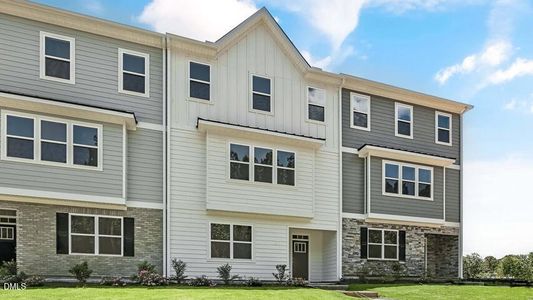 New construction Townhouse house 2283 Horton Park Dr, Apex, NC 27539 plan Hadleigh - image