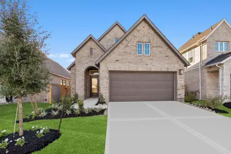 New construction Single-Family house 16303 Rock Hollow Bend Ln, Hockley, TX 77447 plan The Creedmont - image