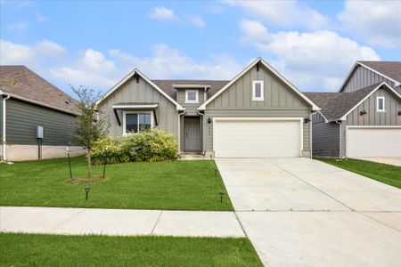 New construction Single-Family house 625 Jane Long Dr, San Marcos, TX 78666 THE IRVINE- photo 0