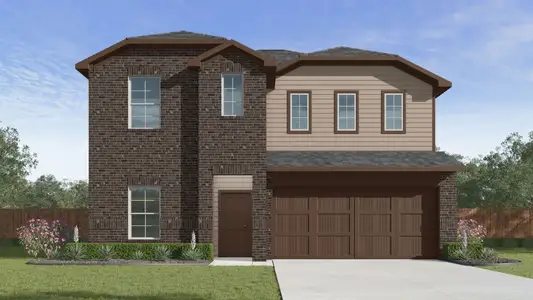 New construction Single-Family house 10727 Sky Creek Ln, Beasley, TX 77417 plan Walker - image