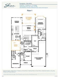 New construction Single-Family house 15731 Hoptree Heights Ln, Conroe, TX 77302 plan 5072 Elevation D - image