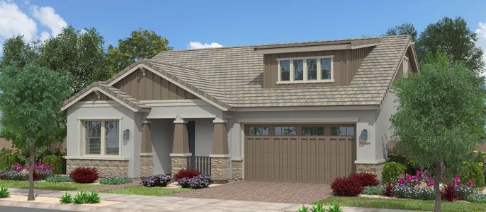 New construction Single-Family house 20045 S 229Th Wy, Queen Creek, AZ 85142 plan Redwood - image