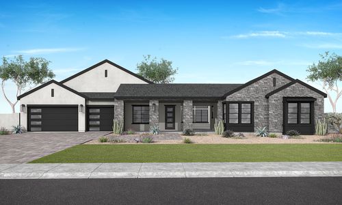New construction Single-Family house 3491 E Everglade Ln, Queen Creek, AZ 85142 plan Calida Plan 9002 - image