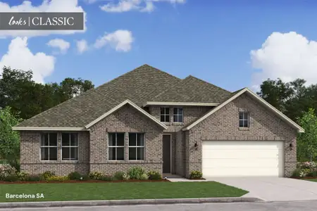 New construction Single-Family house 13006 Old Fashion Cir, Mont Belvieu, TX 77535 plan Barcelona - image