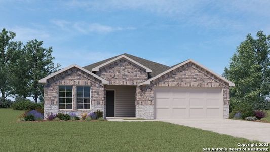 New construction Single-Family house 211 Callado Circle, San Marcos, TX 78666 The Denton- photo 0