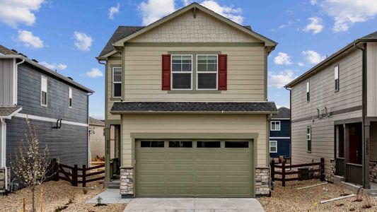 New construction Single-Family house 507 Ledge St, Lochbuie, CO 80603 plan LARK - image
