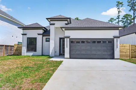 New construction Single-Family house 1424 Flamingo St, Conroe, TX 77385 - image