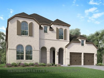 New construction Single-Family house 31531 Bluebell Ave, Fulshear, TX 77494 plan 224 Plan - image