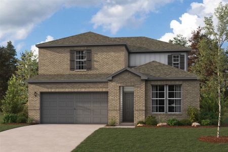 New construction Single-Family house 25460 Blossom Ct, Montgomery, TX 77316 plan Platte - image