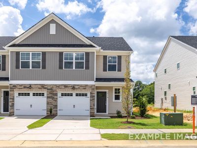 New construction Townhouse house 3838 Well Fleet Dr, Fuquay Varina, NC 27592 plan The Graham Exterior - image
