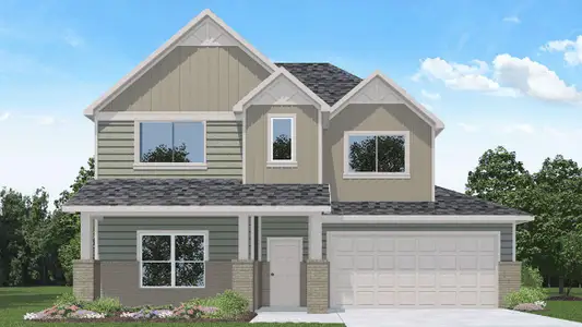 New construction Single-Family house 622 Bronze Wolf Ct, Conroe, TX 77303 plan Rosemont - image