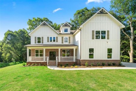 New construction Single-Family house 102 Cheval Ct, Hoschton, GA 30548 plan The Mulberry - image