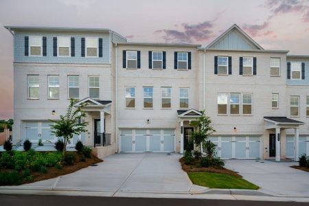 New construction Townhouse house 5846 Schelton Pl Se, Mableton, GA 30126 Forsyth- photo 0