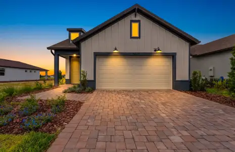 New construction Single-Family house 15029 Sunbeam St, Parrish, FL 34219 plan Hallmark - image