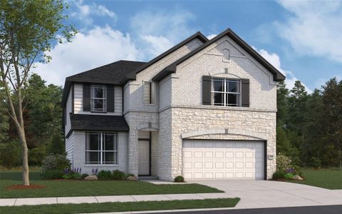New construction Single-Family house 16044 Sandy Koufax Ct, Splendora, TX 77372 plan Hamilton - image