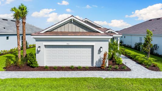 New construction Single-Family house 7817 Coral Sea Ln, Palmetto, FL 34221 plan Milan - image