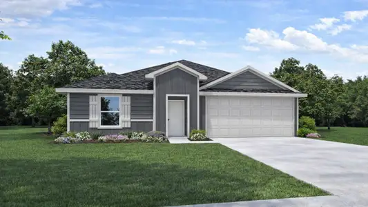 New construction Single-Family house 105 Golden Eagle Blvd, New Waverly, TX 77358 - image